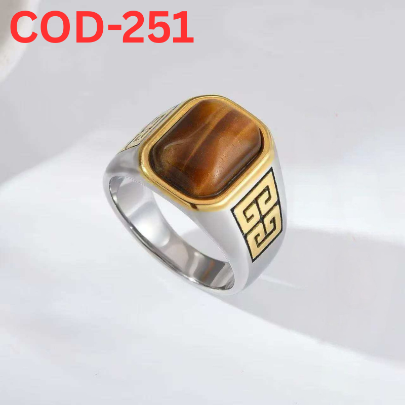 Turkish Origin Tiger Stone Finger Ring-251